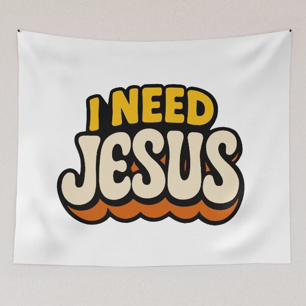 Item preview, I need Jesus  designed and sold by FarieArt.