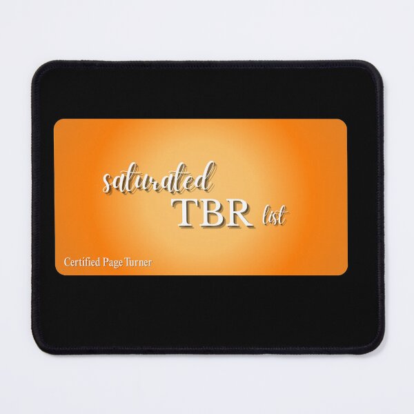 Item preview, Saturated TBR List Card | Certified Page Turner designed and sold by beautyjan.