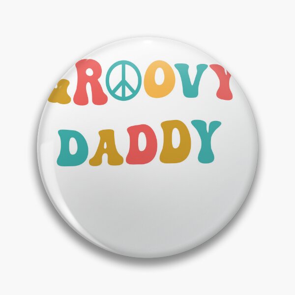 Item preview, Groovy Daddy with peace sign  designed and sold by Yasminepatterns .