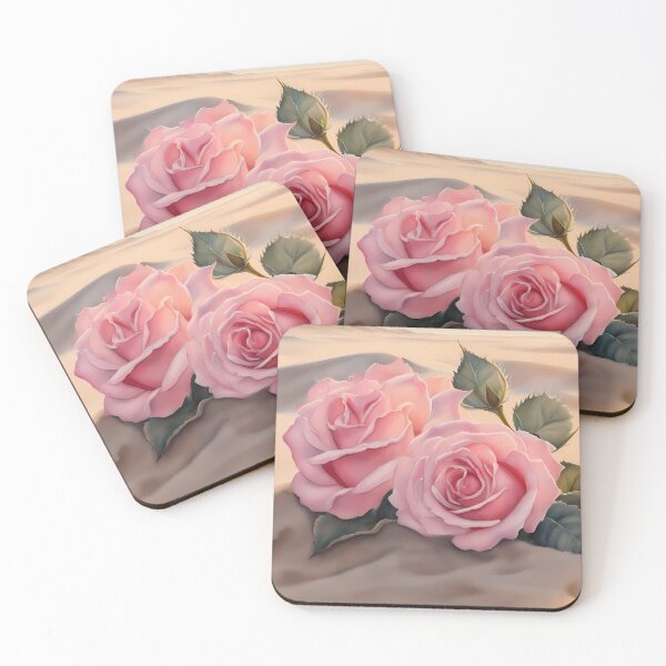 Item preview, Two Pink Roses in the Desert designed and sold by CalmnessbyChoice.