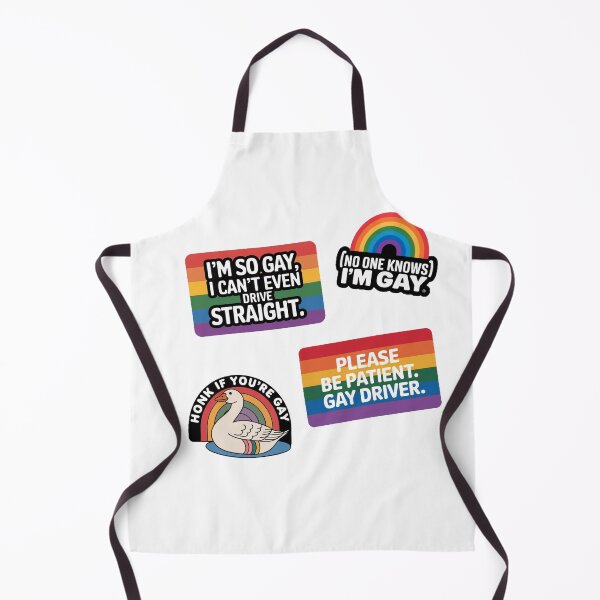 Item preview, Queer Pride bumper designed and sold by CandyVenom.