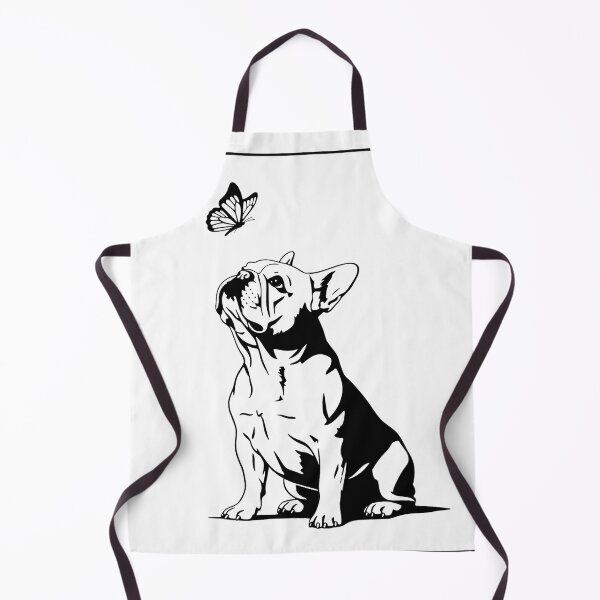 Item preview, French Bulldog and Butterfly designed and sold by MargLandmeter.