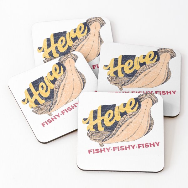 Item preview, funny vintage Fishing Lover Gift Here Fishy Gift For Fisherman designed and sold by LuxeGraphix.