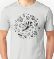Geo-rex Vortex | Black Unisex T-Shirt