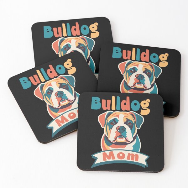 Artikelvorschau, Bulldog Mom Bunte Bulldogge Geschenke Hund Mama entworfen und verkauft von Colorfulman.