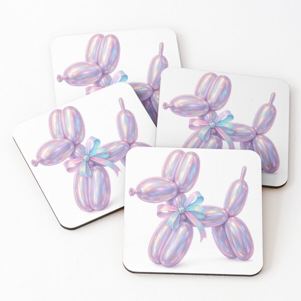 Item preview, Preppy Balloon Dogs | Balloon dog png | Dog Balloon Coquette | Girls valentine png, Coquette balloon dog png, Iridescent dog, balloon animal designed and sold by PixelBlooming.