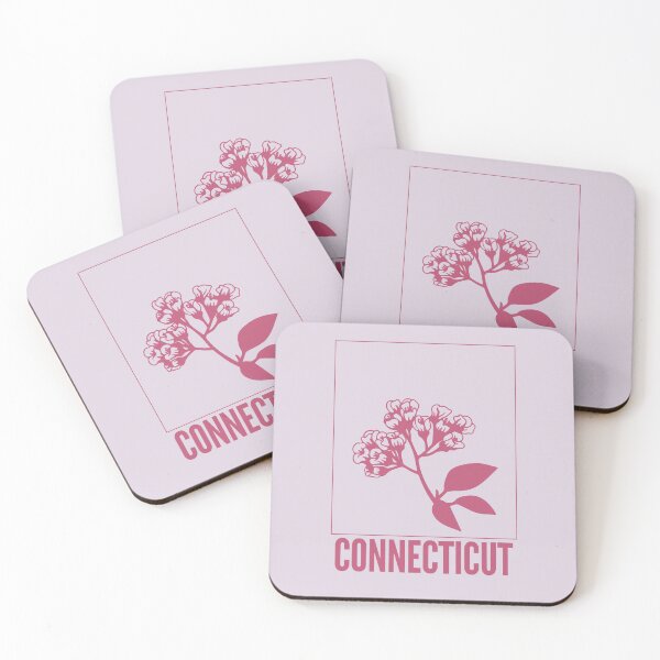 Item preview, Connecticut Mountain Laurel – Minimalist State Flower designed and sold by ForgotSouvenir.