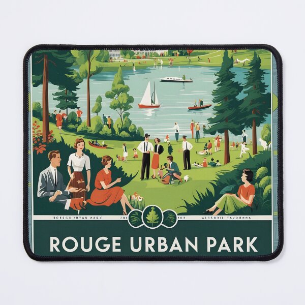 Item preview, Rouge Urban Park Canada Vintage Travel Tourism  designed and sold by TravelersGems.