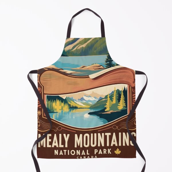 Item preview, Mealy Mountains National Park Canada Vintage Travel Tourism designed and sold by TravelersGems.