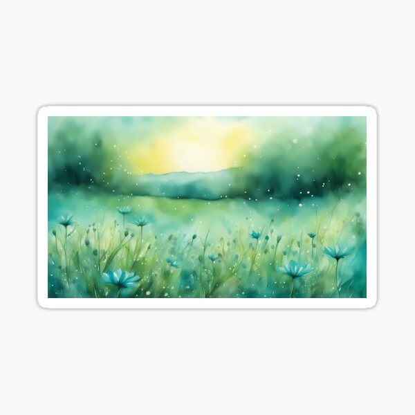 Item preview, Dreamy Meadow designed and sold by BookCovered.
