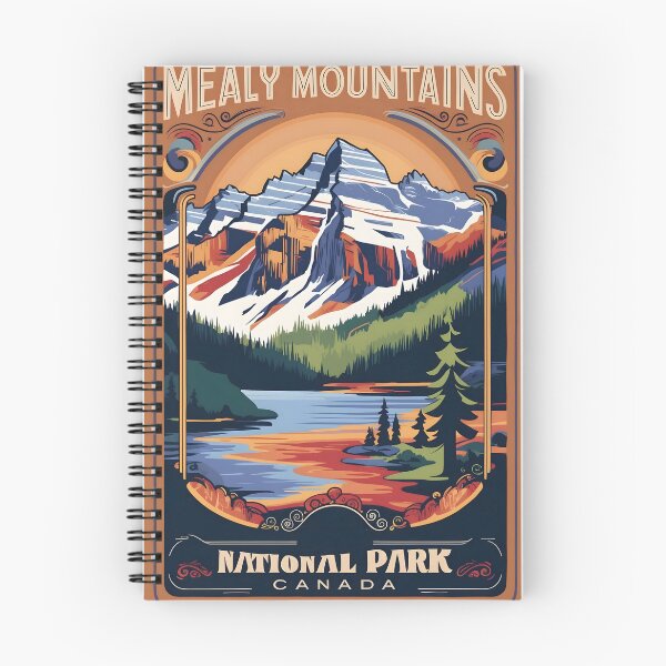 Item preview, Mealy Mountains National Park Canada Vintage Travel Tourism designed and sold by TravelersGems.