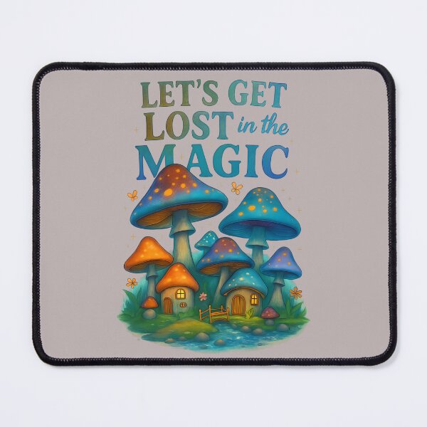Item preview, Let’s Get Lost Mushroom Design designed and sold by PrintandJoy.