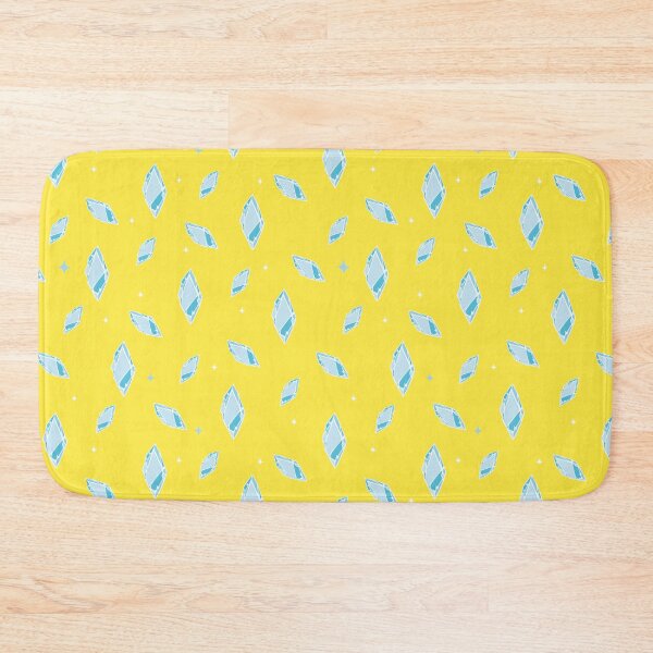 Item preview, Magic blue crystal on yellow background designed and sold by TiphaineBoilet.