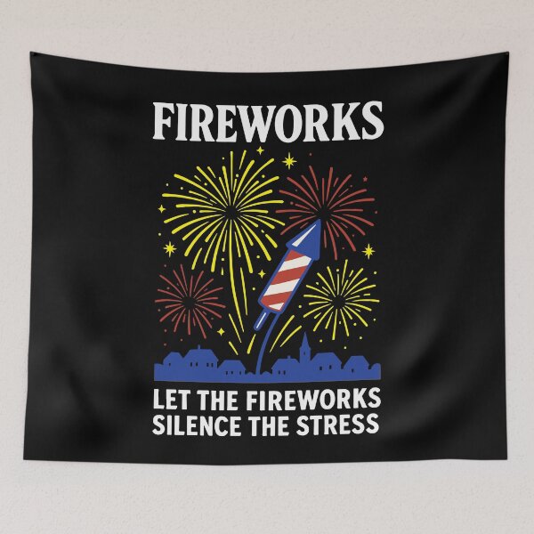 Item preview, Fireworks Let The Fireworks 4th Of July designed and sold by LuminOrb.