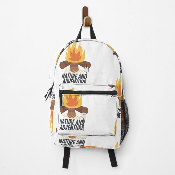 Item preview, CAMPING NATURE AND ADVENTURE WITH FIRE designed and sold by infinitearte.