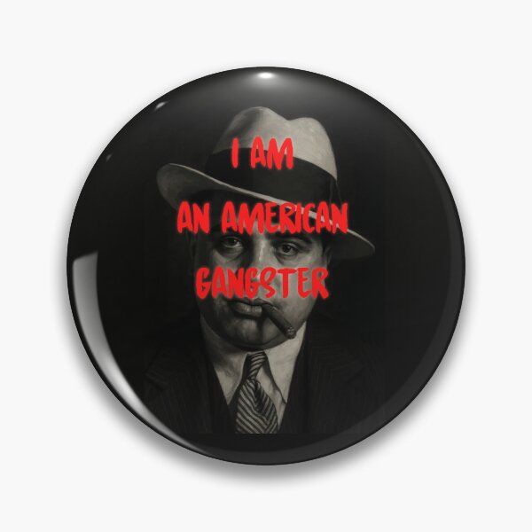 Item preview, Al Capone Noir Neon Portrait designed and sold by Enea Kelo.