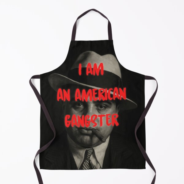 Item preview, Al Capone Noir Neon Portrait designed and sold by Enea Kelo.