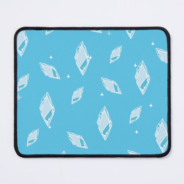 Item preview, Magic blue crystal on blue background designed and sold by TiphaineBoilet.