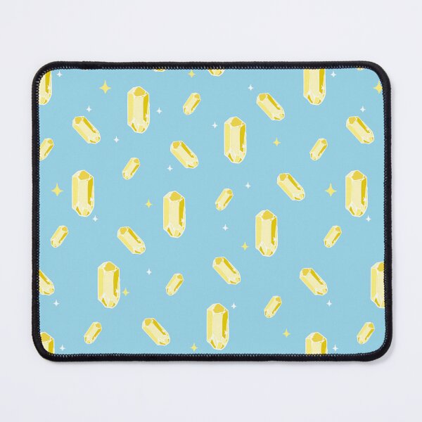 Item preview, Magic yellow crystal on blue background designed and sold by TiphaineBoilet.