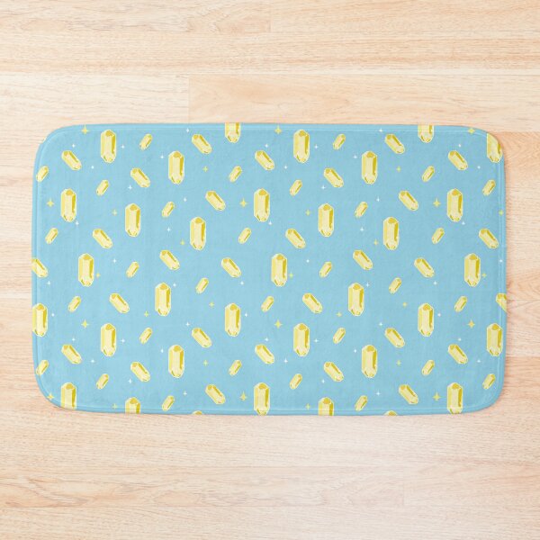 Item preview, Magic yellow crystal on blue background designed and sold by TiphaineBoilet.