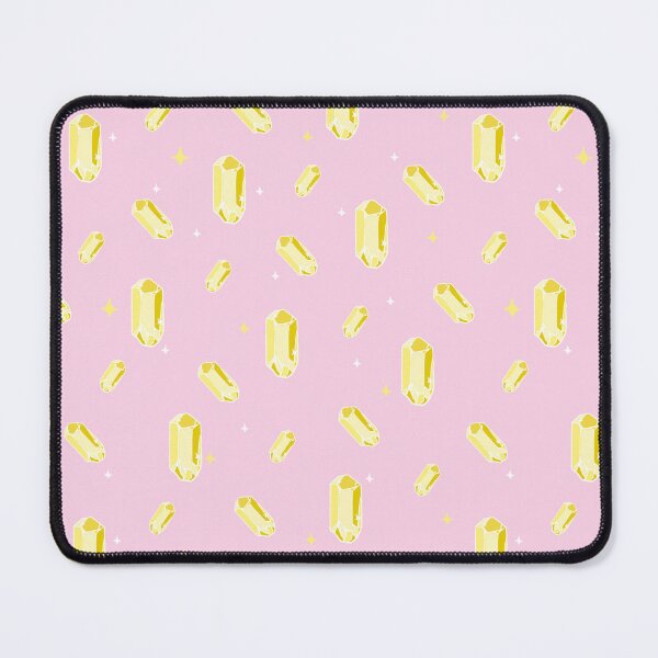 Item preview, Magic yellow crystal on pink background designed and sold by TiphaineBoilet.