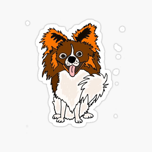 Cartoon Pomeranian Dog Drawing - Draw the shape of the tail around the