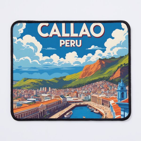Item preview, Callao Peru Vintage Travel Tourism designed and sold by TravelersGems.