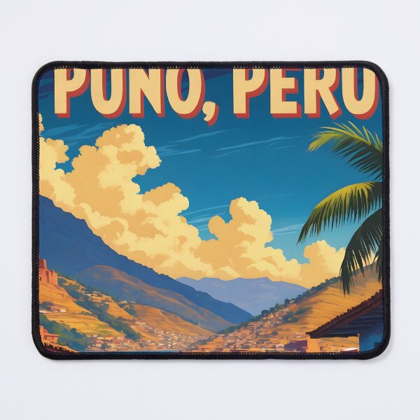 Item preview, Puno Peru Vintage Travel Tourism designed and sold by TravelersGems.