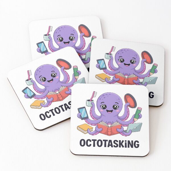 Item preview, Octotasking Creature in Multitask Mode designed and sold by HandicraftArt.