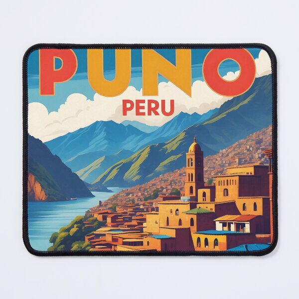 Item preview, Puno Peru Vintage Travel Tourism designed and sold by TravelersGems.