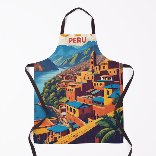Item preview, Puno Peru Vintage Travel Tourism designed and sold by TravelersGems.