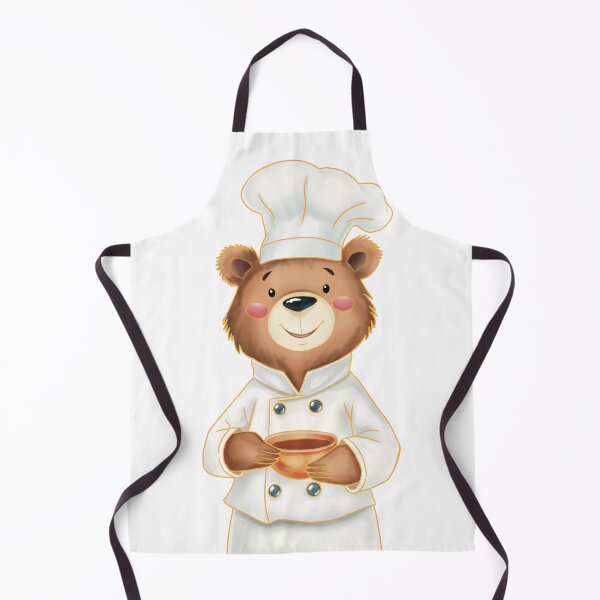 Item preview, Bear cook designed and sold by NatureBrushbyMariela.