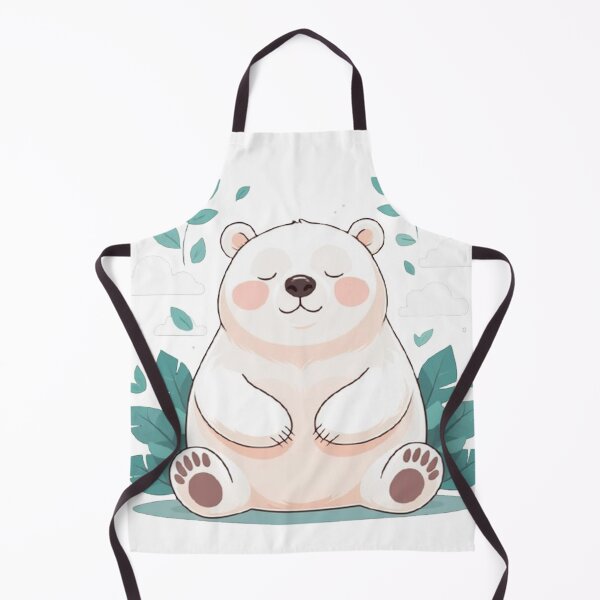 Item preview, Meditating Bear with Warm Heart designed and sold by ZenAnimal.