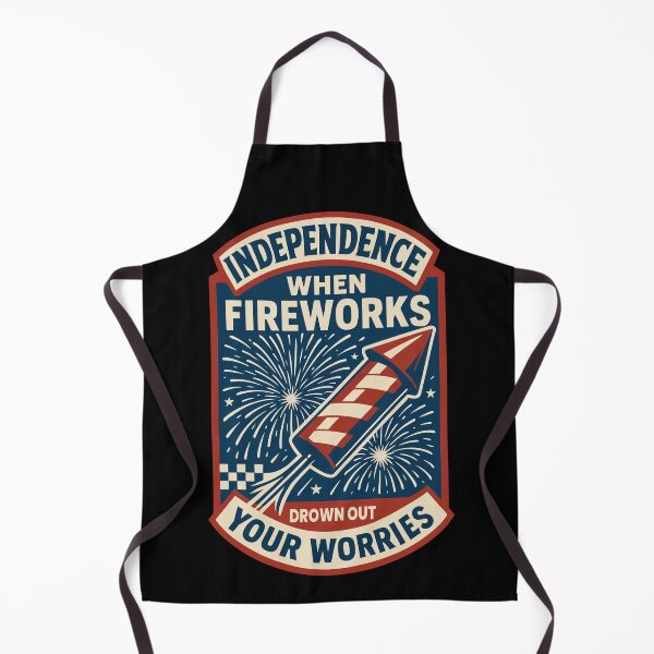 Item preview, 4th of July Independence Fireworks Drown Out designed and sold by LuminOrb.