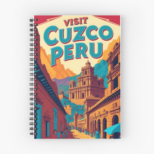 Item preview, Cuzco Peru Vintage Travel Tourism designed and sold by TravelersGems.