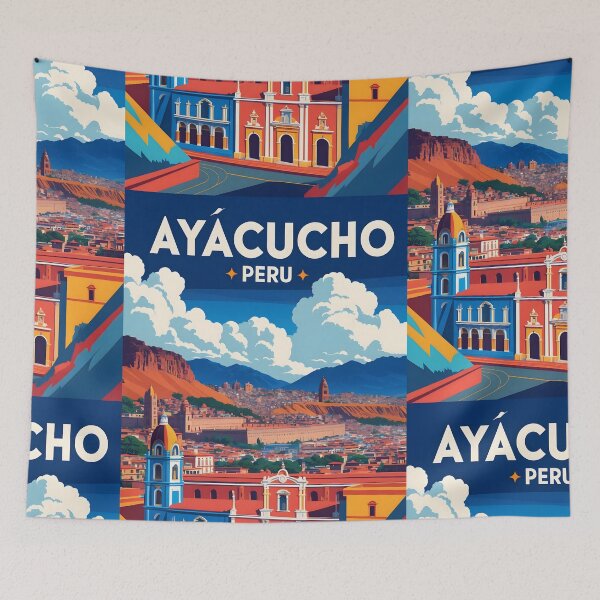 Item preview, Ayacucho Peru Vintage Travel Tourism designed and sold by TravelersGems.