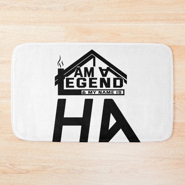 Item preview, I am a Legend & My Name Is Ha (I am Legendary) designed and sold by koreatvtea.