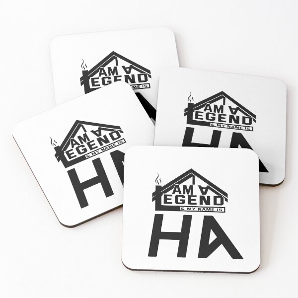 Item preview, I am a Legend & My Name Is Ha (I am Legendary) designed and sold by koreatvtea.