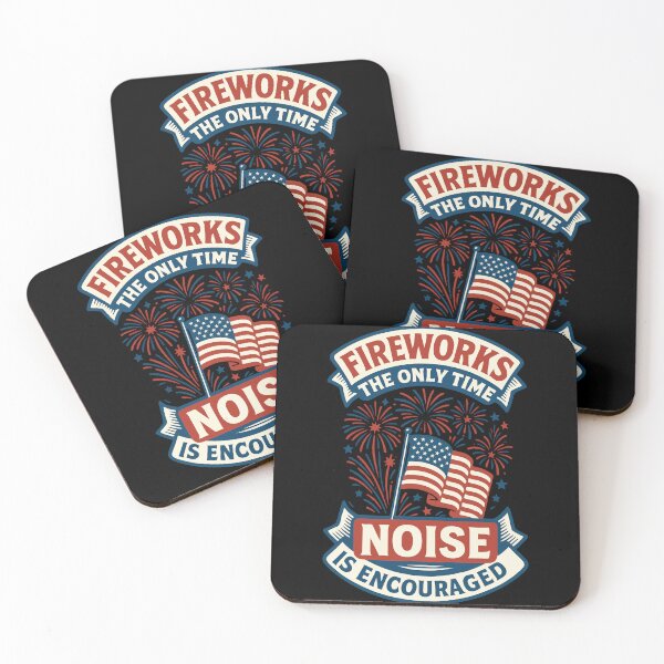 Item preview, 4th Of July Fireworks Noise Encouraged designed and sold by LuminOrb.
