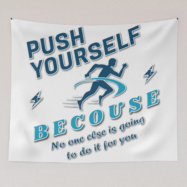 Item preview, Push yourself designed and sold by DesignOnTshirt.