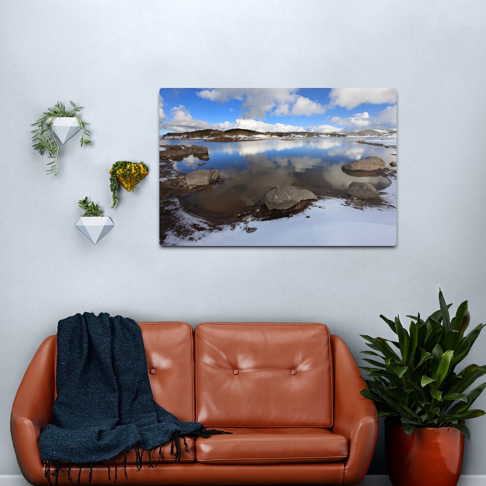 Rocky Valley Pondage, Falls Creek, Australia Metal Print