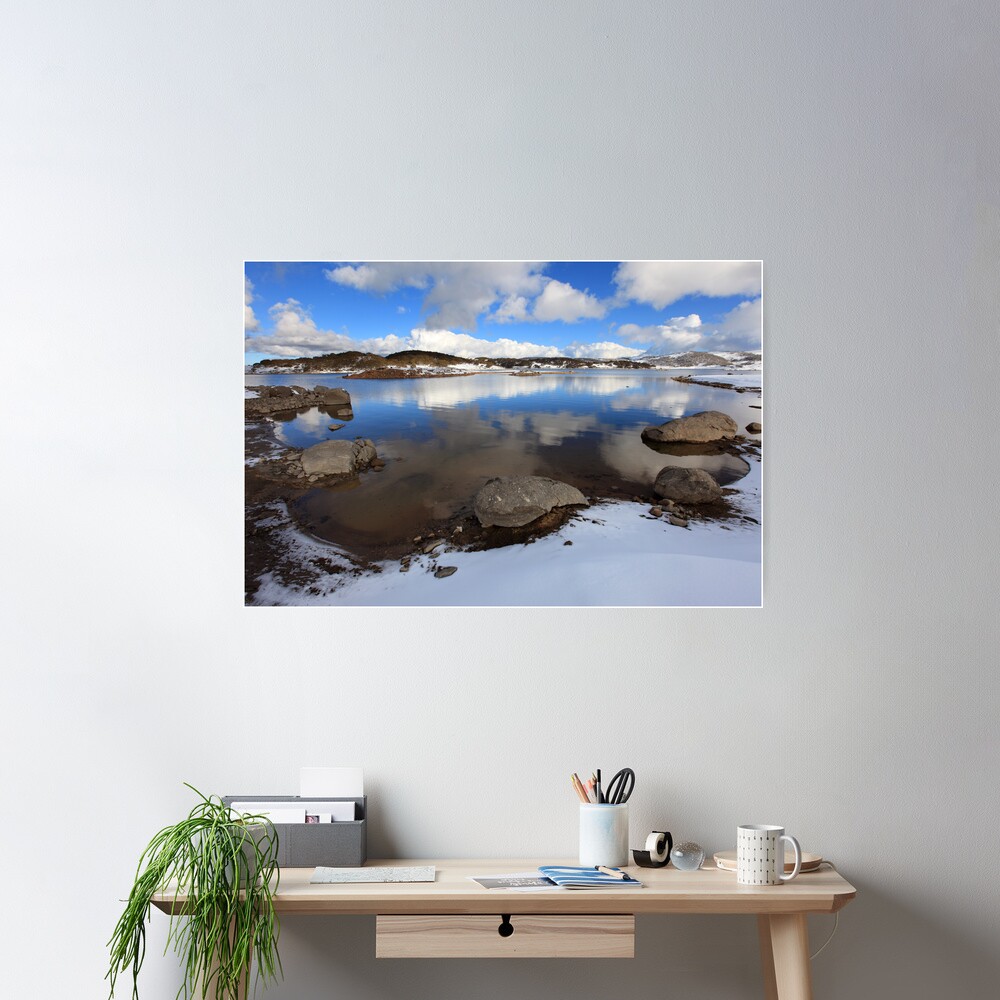 Rocky Valley Pondage, Falls Creek, Australia Poster