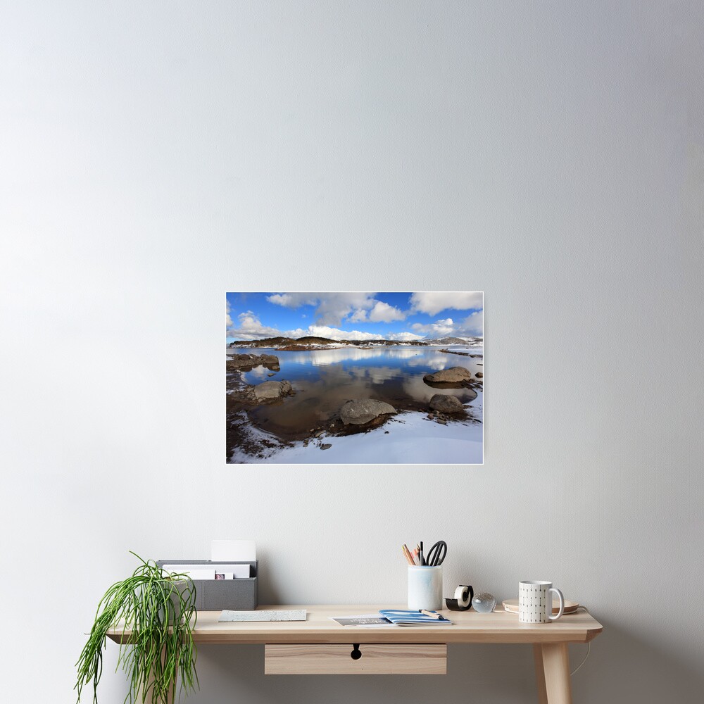 Rocky Valley Pondage, Falls Creek, Australia Poster