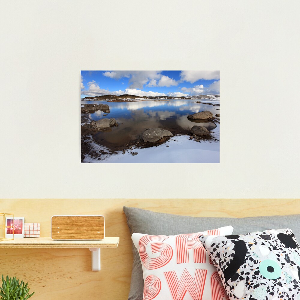 Rocky Valley Pondage, Falls Creek, Australia Photographic Print
