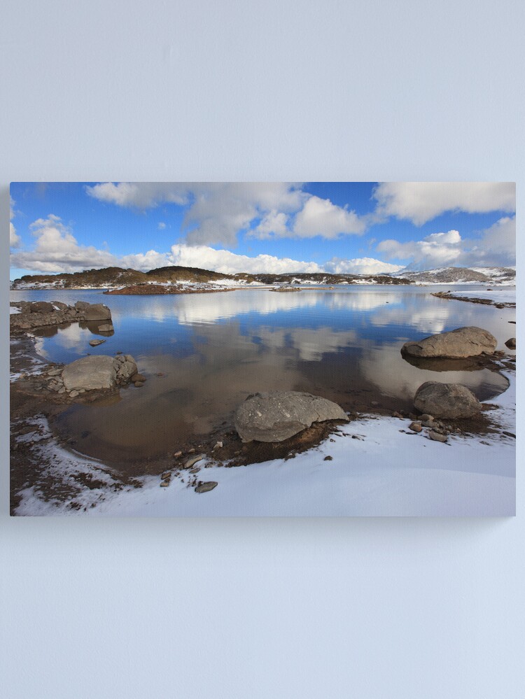 Alternate view of Rocky Valley Pondage, Falls Creek, Australia Canvas Print