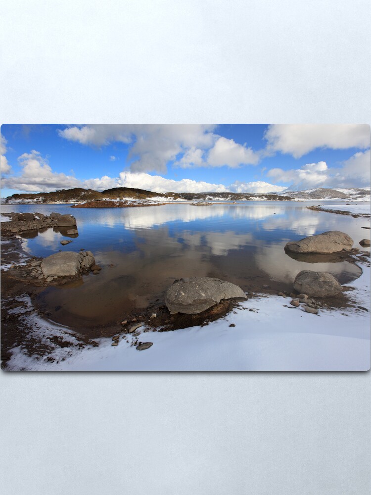 Alternate view of Rocky Valley Pondage, Falls Creek, Australia Metal Print