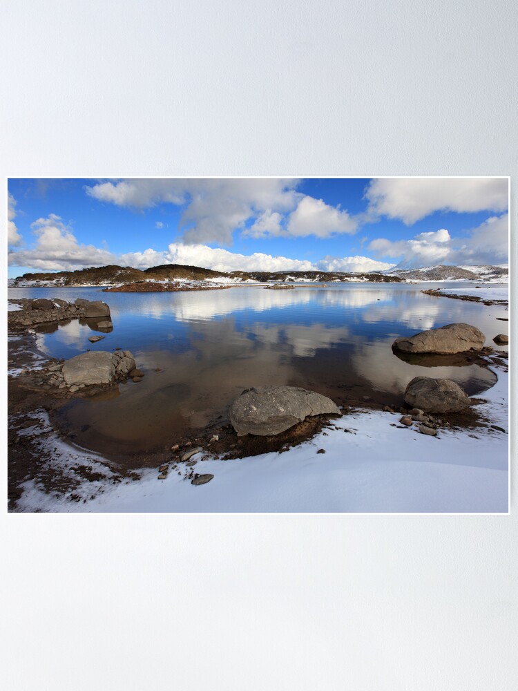 Alternate view of Rocky Valley Pondage, Falls Creek, Australia Poster