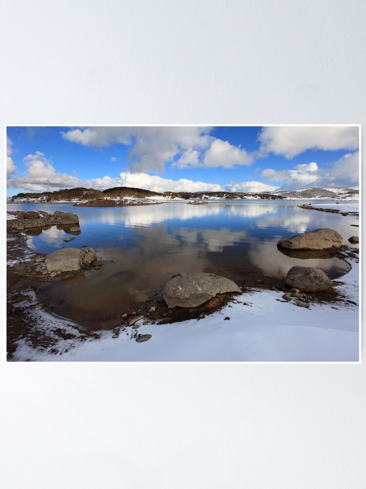 Alternate view of Rocky Valley Pondage, Falls Creek, Australia Poster