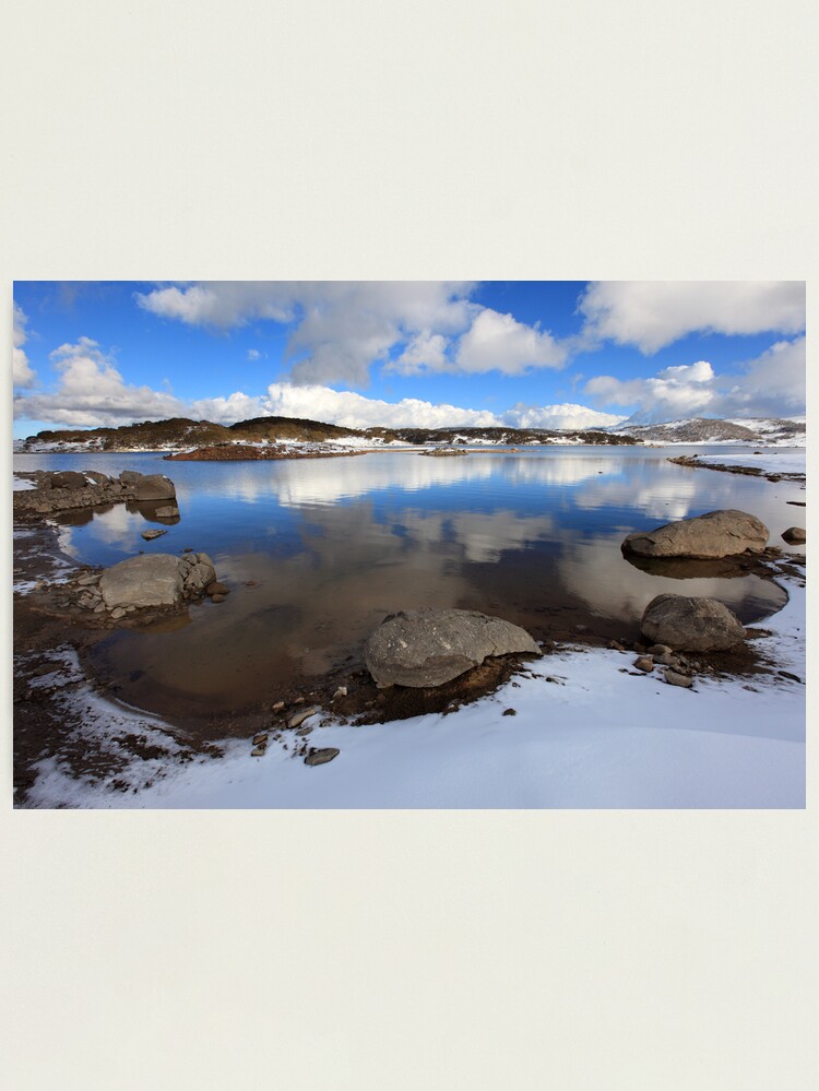 Alternate view of Rocky Valley Pondage, Falls Creek, Australia Photographic Print