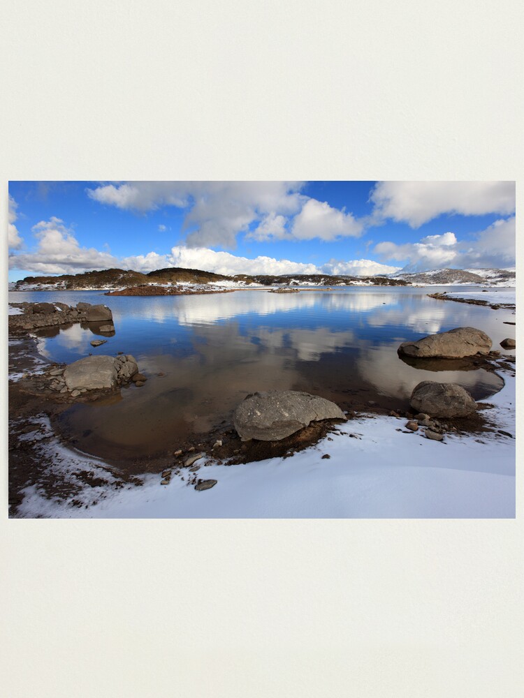 Alternate view of Rocky Valley Pondage, Falls Creek, Australia Photographic Print